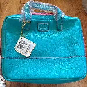 NWT BAEKGAARD Leather Cosmetic Bag